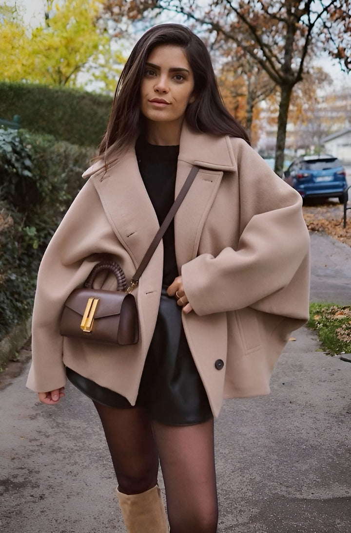 Candice | Trendy Oversized Wool Coat