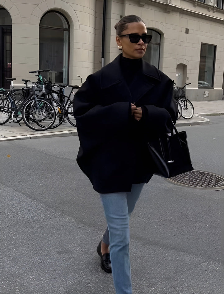 Candice | Trendy Oversized Wool Coat