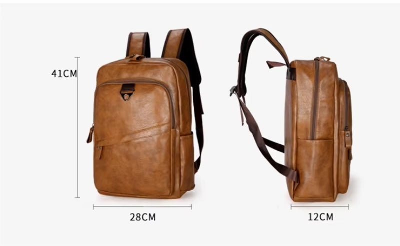 Allen | Men's leather office backpack