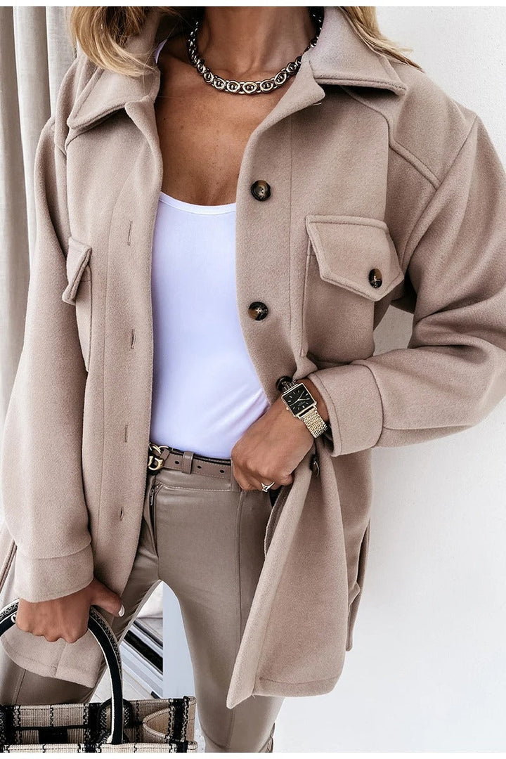 Jenie | Luxe Long Sleeve Coat