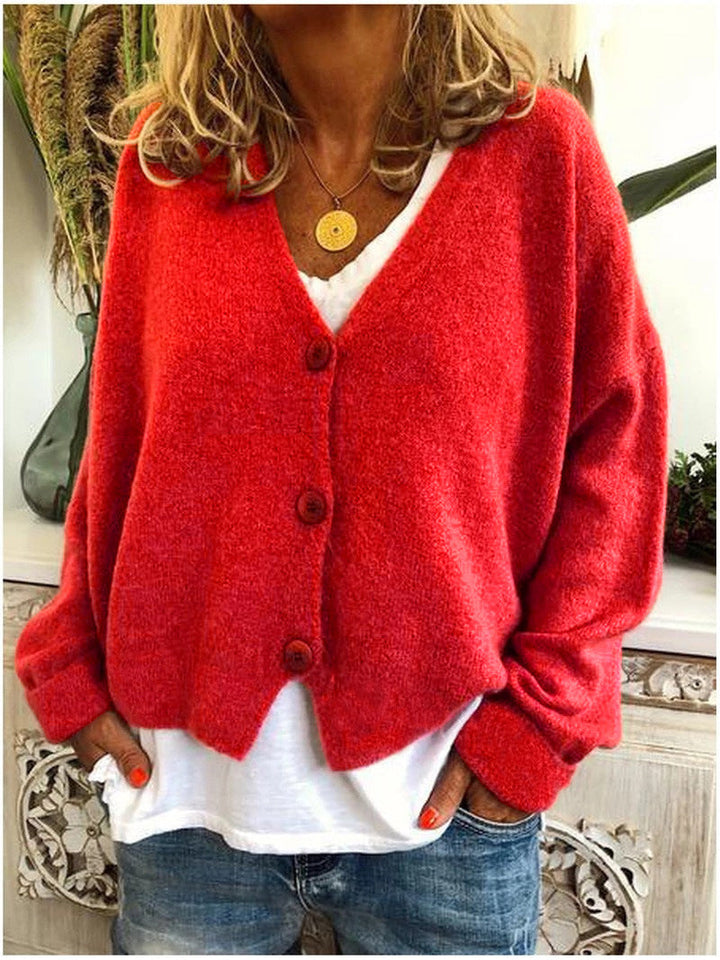 Emma | Fashionable Cardigan Long Sleeve Sweater