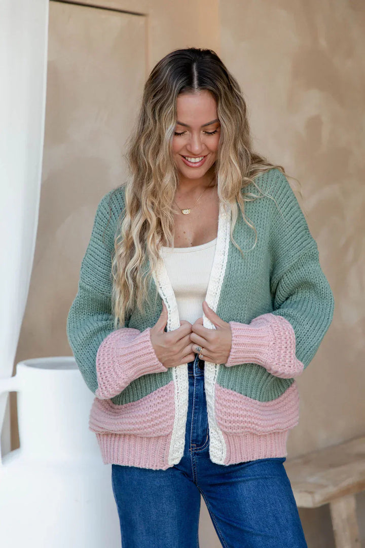 Rachelle | Long Sleeve Knit Cardigan