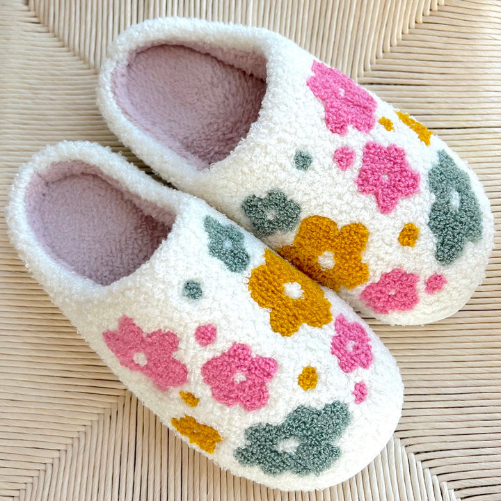 Marcella | Floral Slippers