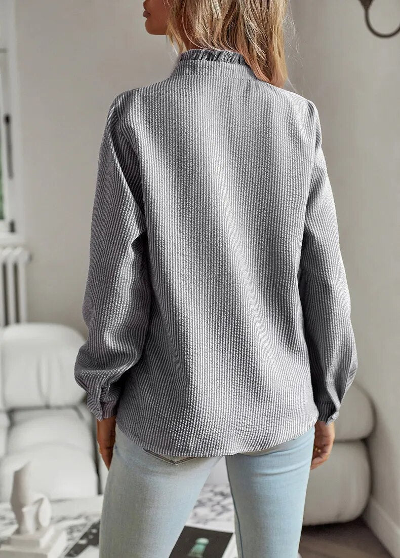 Martha | Elegant Long Sleeve Blouse