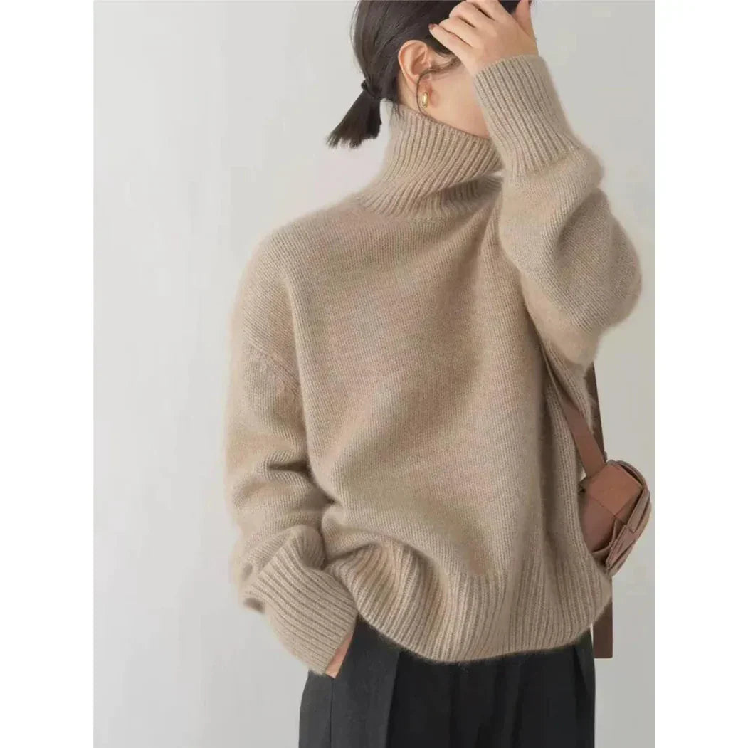 Aubree | Cashmere Turtleneck Sweater