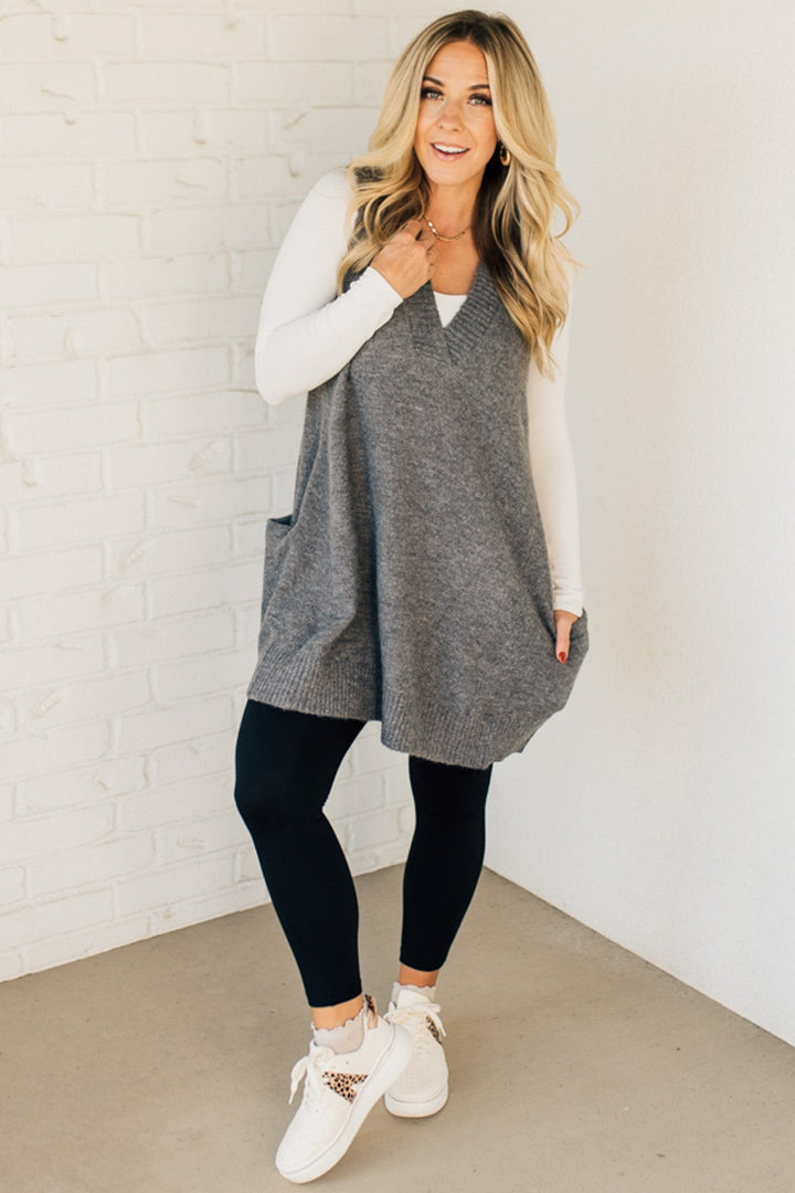 Kimberly | Long Sweater Vest