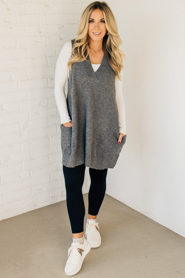 Kimberly | Long Sweater Vest