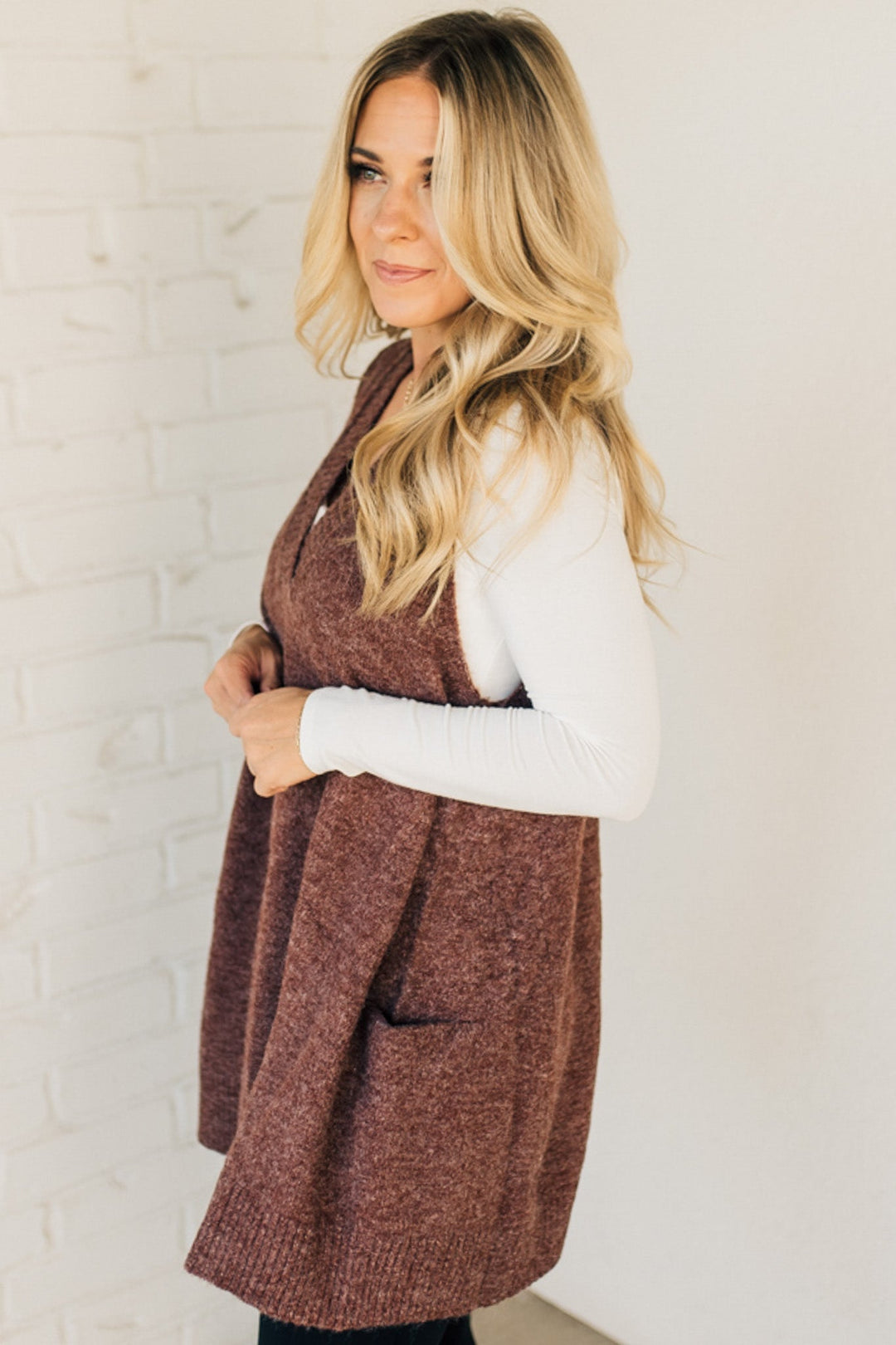 Kimberly | Long Sweater Vest