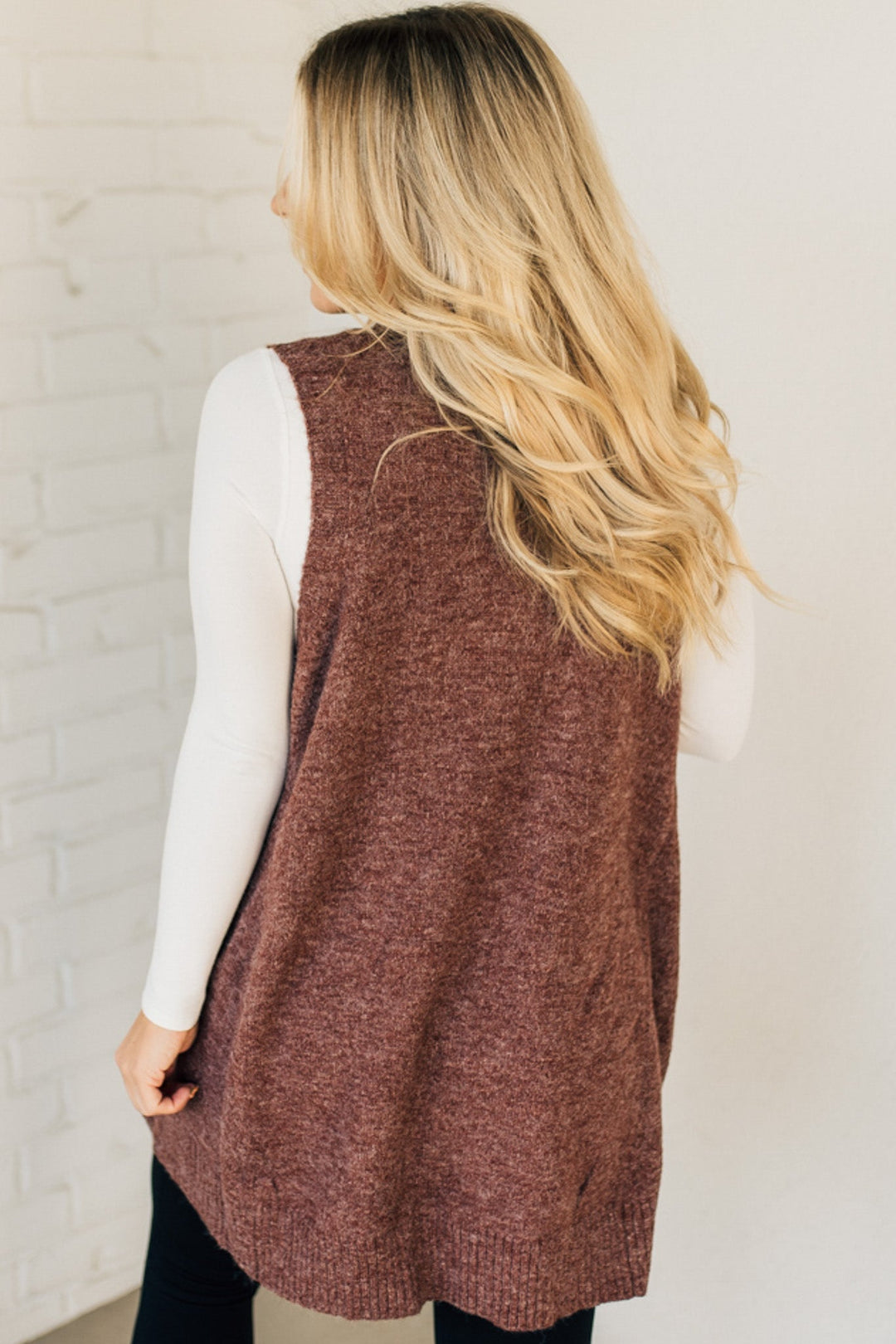 Kimberly | Long Sweater Vest