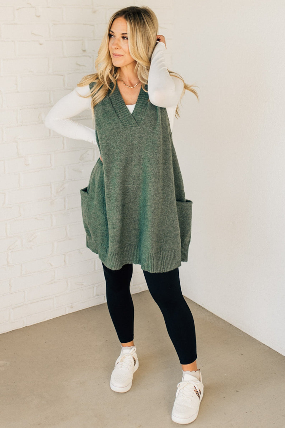 Kimberly | Long Sweater Vest