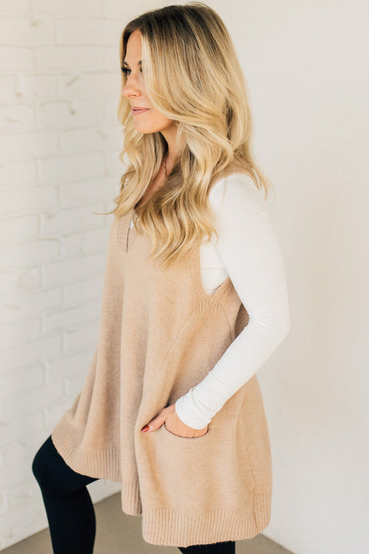 Kimberly | Long Sweater Vest