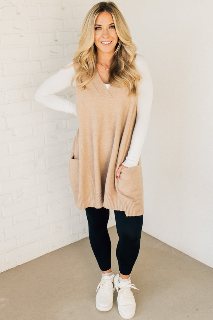 Kimberly | Long Sweater Vest