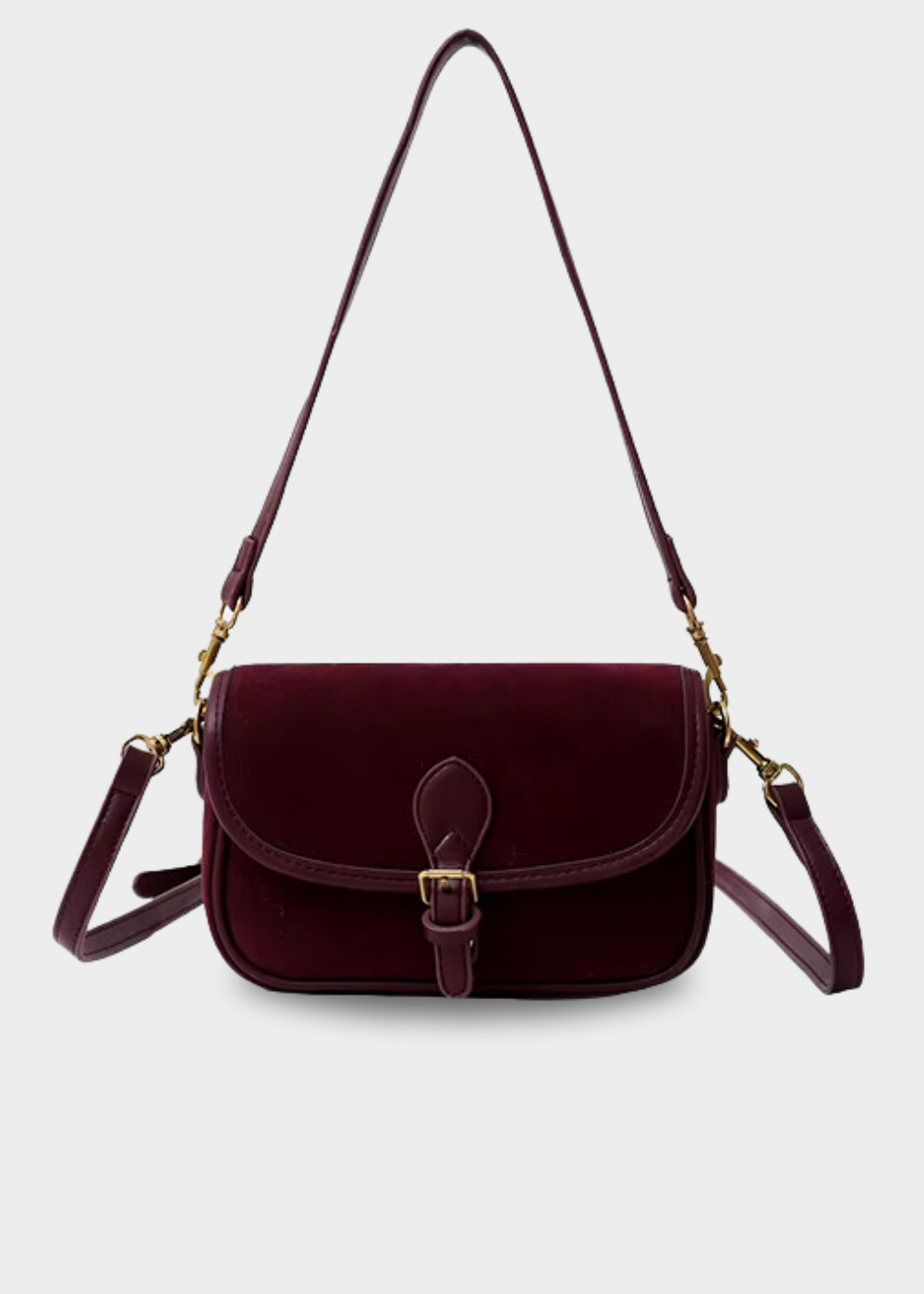 Colleen | Suede Crossbody Bag