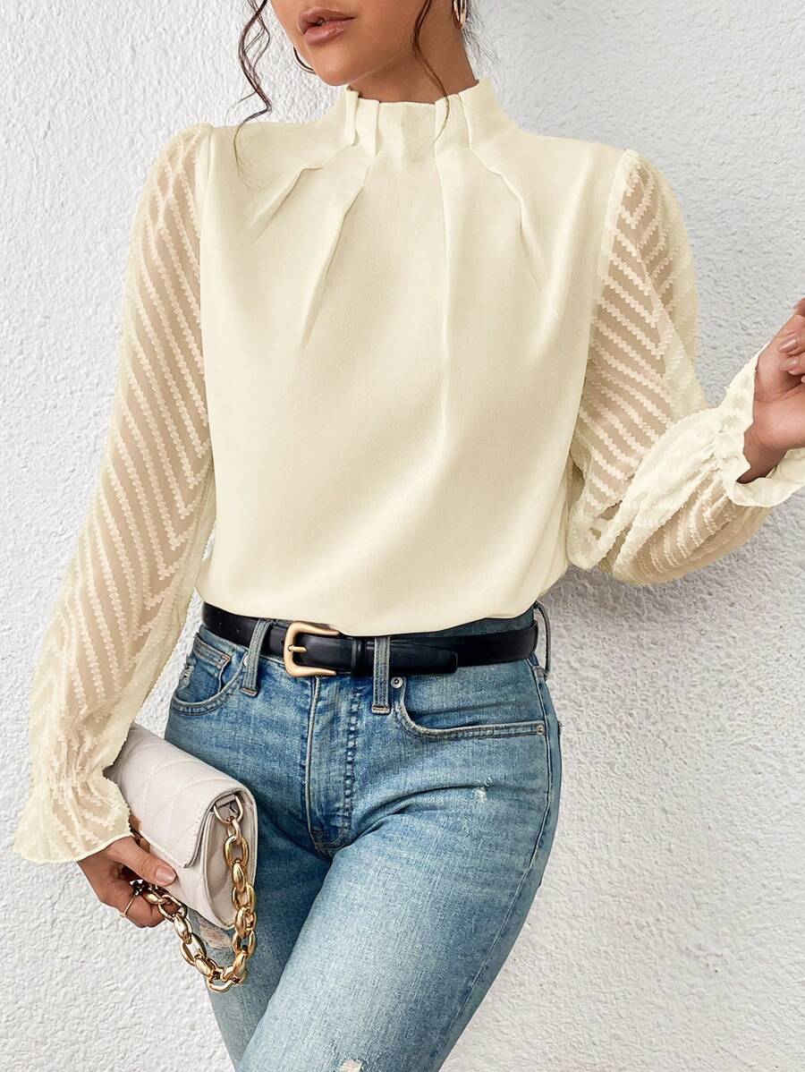 Mikaela | Elegant Long Sleeve Top