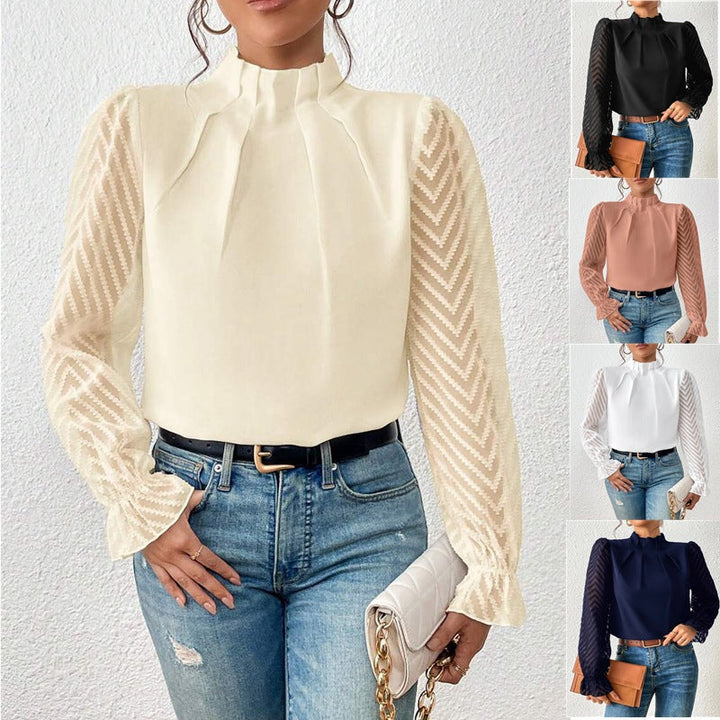 Mikaela | Elegant Long Sleeve Top