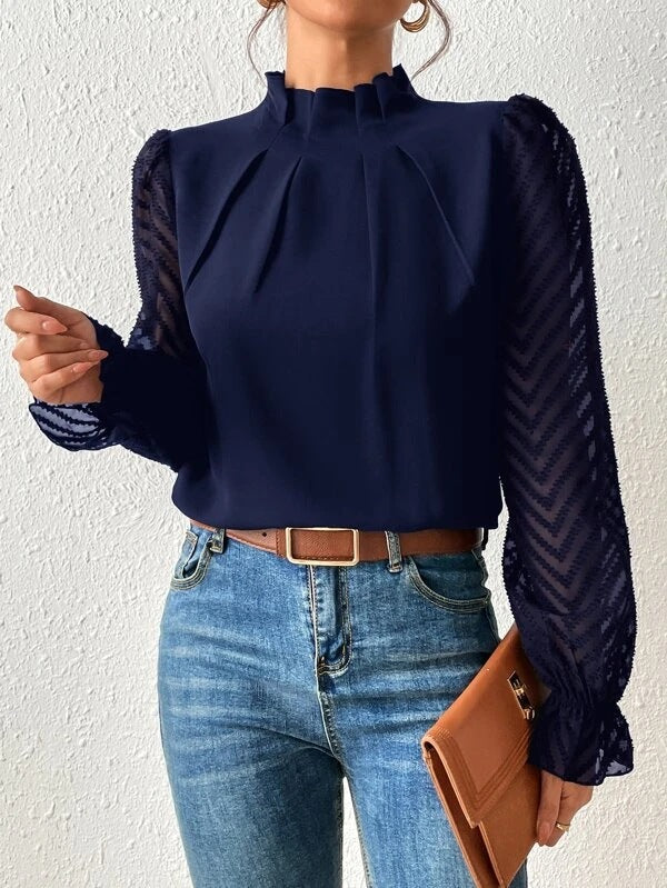 Mikaela | Elegant Long Sleeve Top