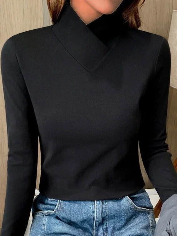 Catherine | Elegant Turtleneck Sweater with High Collar