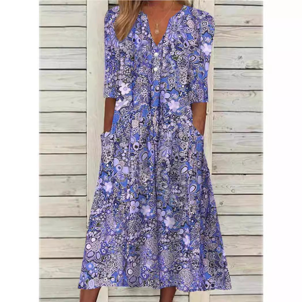 Rica - Floral Summer Dress