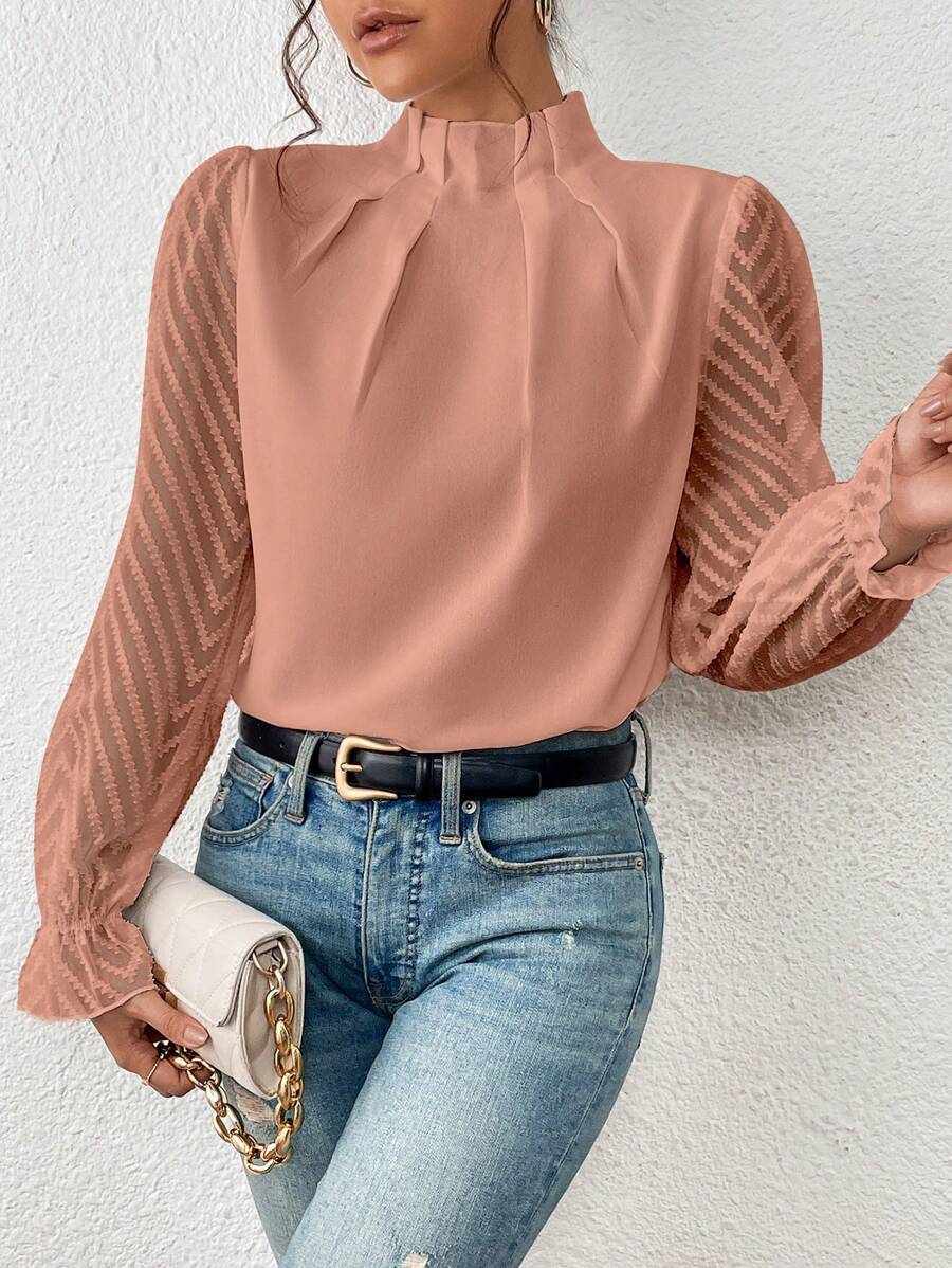 Mikaela | Elegant Long Sleeve Top