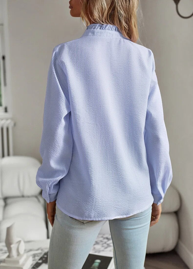 Martha | Elegant Long Sleeve Blouse