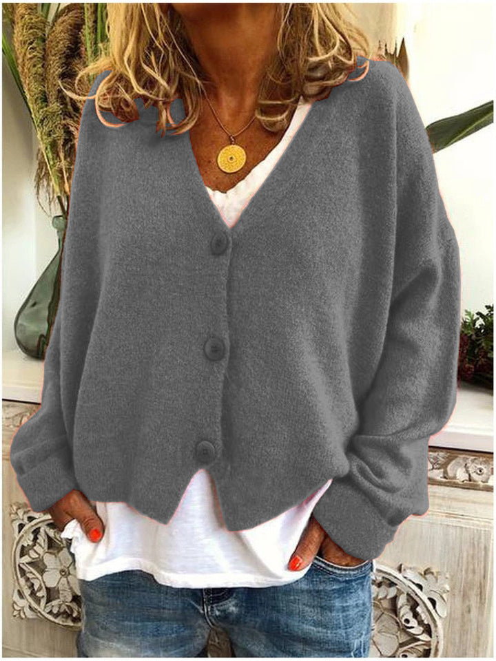 Emma | Fashionable Cardigan Long Sleeve Sweater