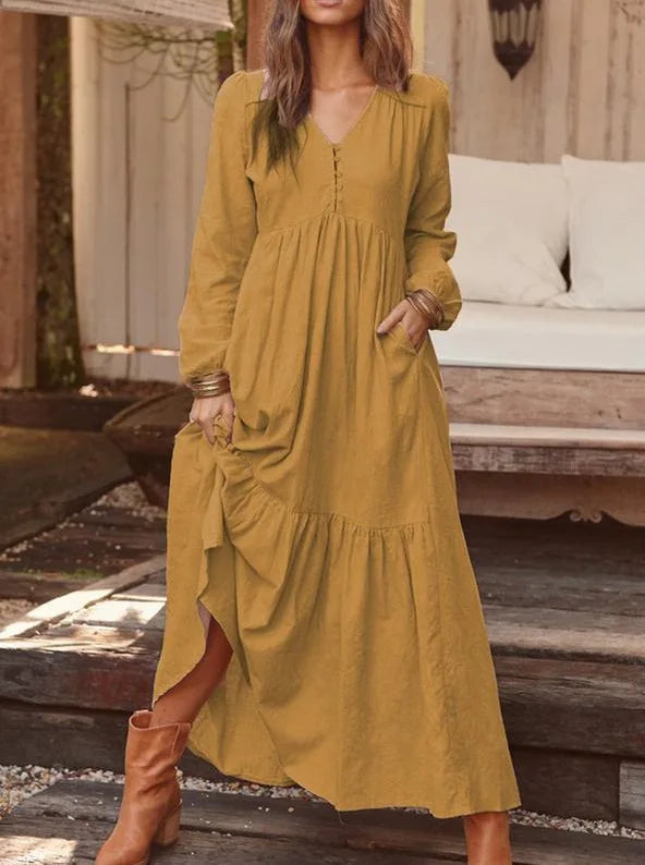 Shannon Classic Long Sleeve Dress