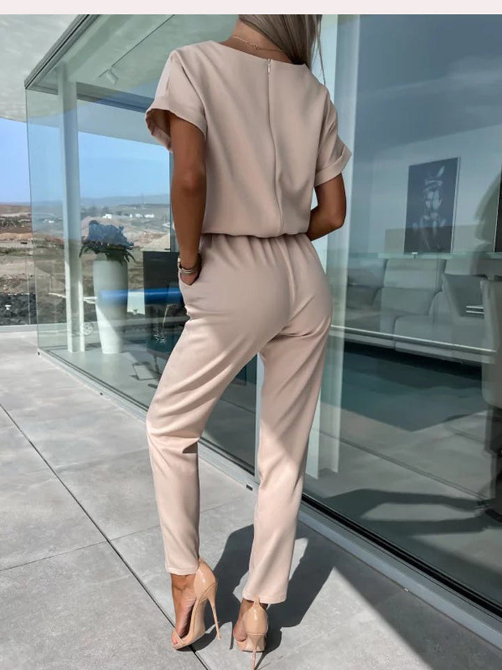 Denise | Elegant Jumpsuit Tops+Pants