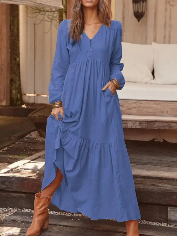 Shannon Classic Long Sleeve Dress