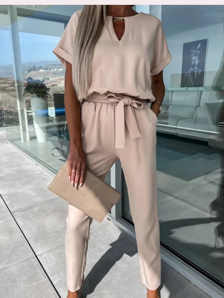 Denise | Elegant Jumpsuit Tops+Pants