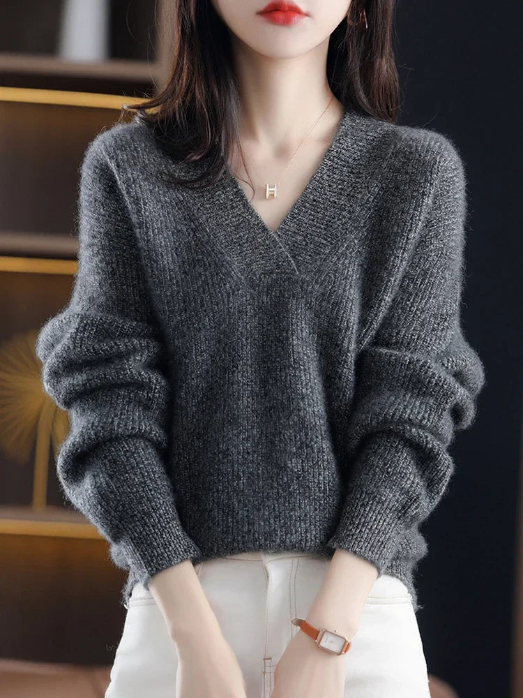 Princess | Knit V-neck Sweater