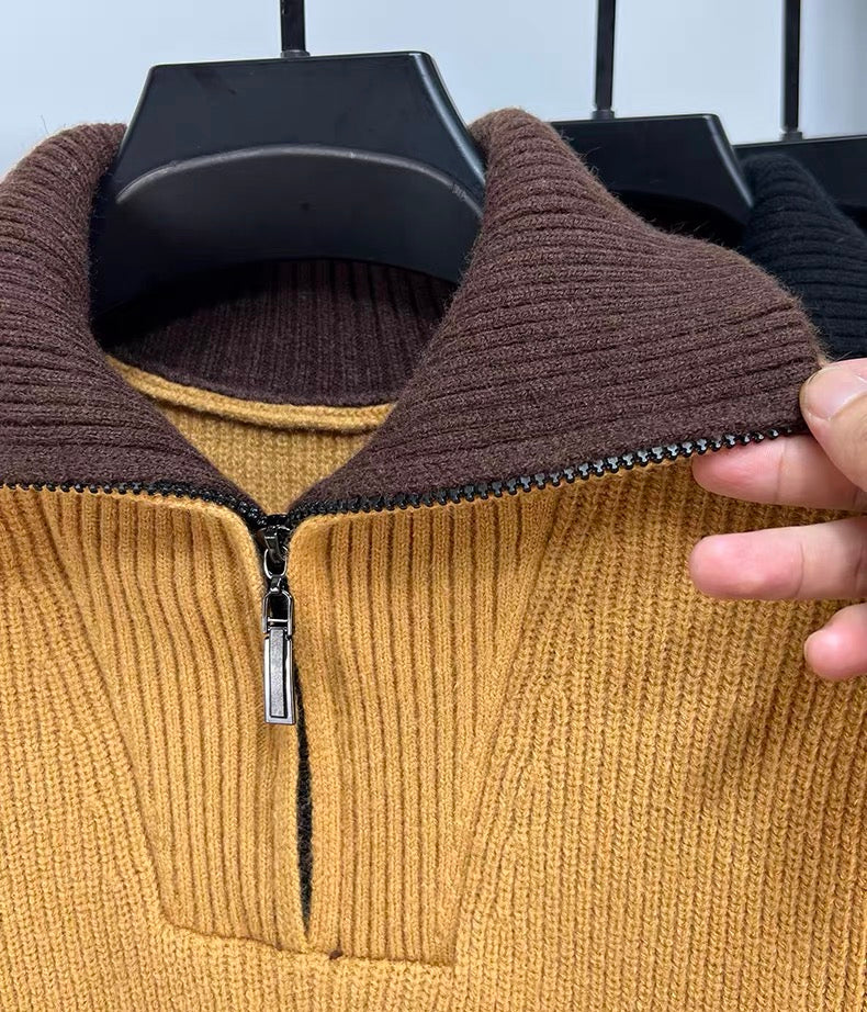 Phillip | Turtleneck Sweater with Ribbed Texture