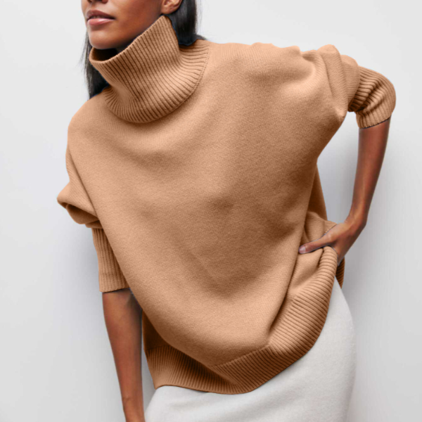 Ellen | Knitted Turtleneck Sweater