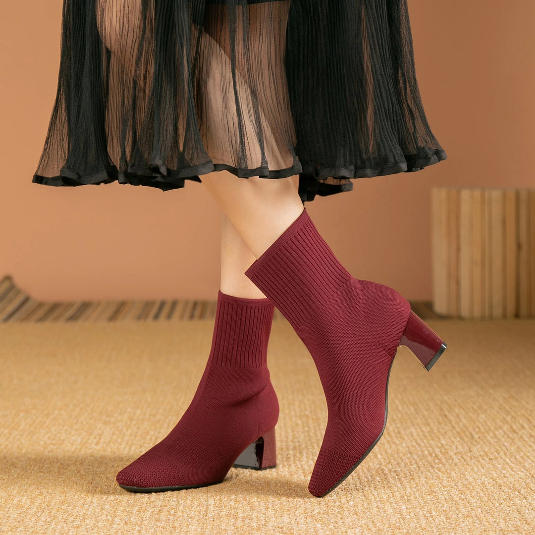 Angel | Elegant Heeled Boots