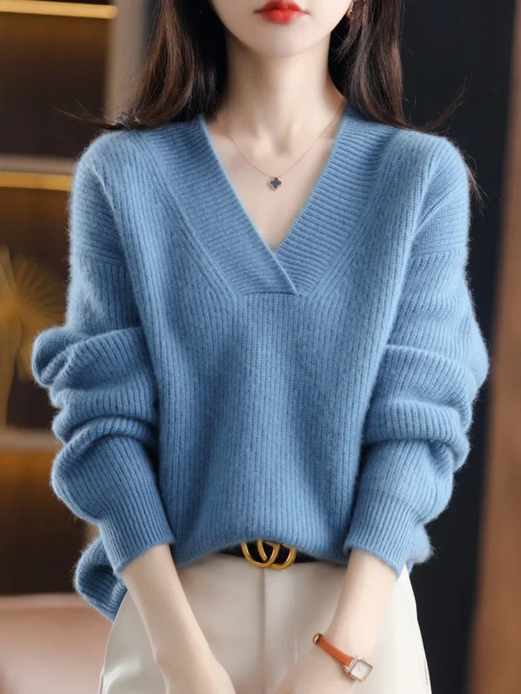 Princess | Knit V-neck Sweater