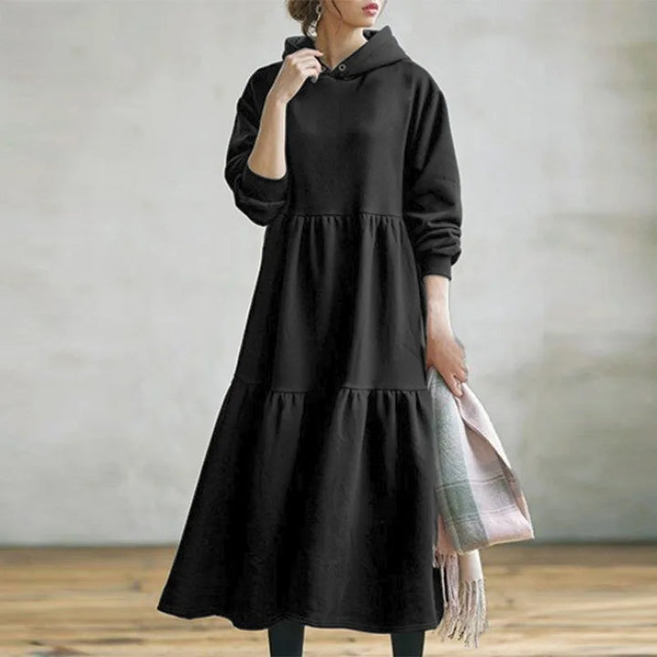 Nakisha | Long Sleeved Hoodie Dress