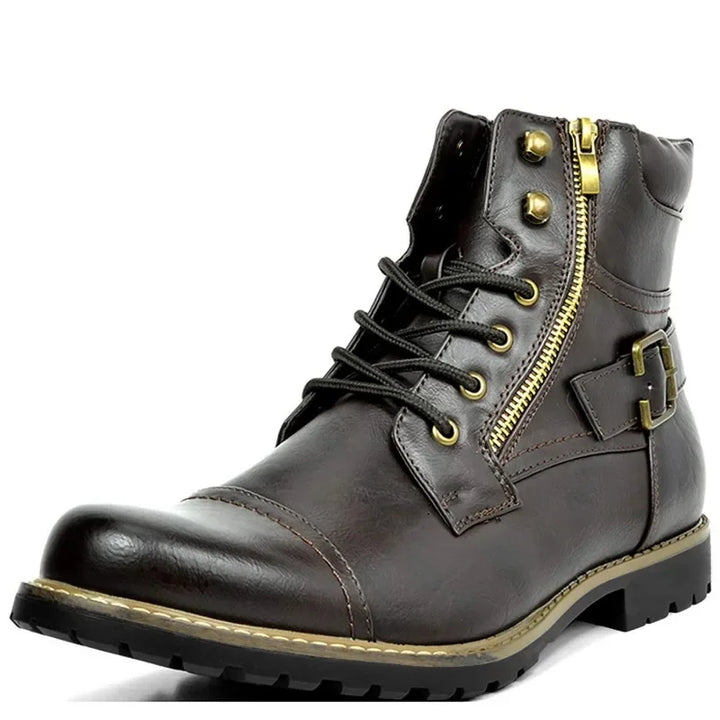 Oliver | Leather Boots with Laces