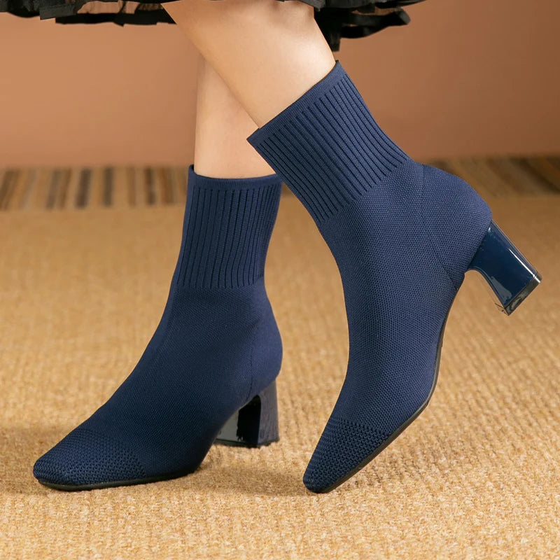 Angel | Elegant Heeled Boots