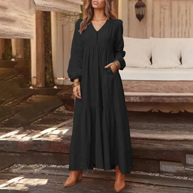 Shannon Classic Long Sleeve Dress