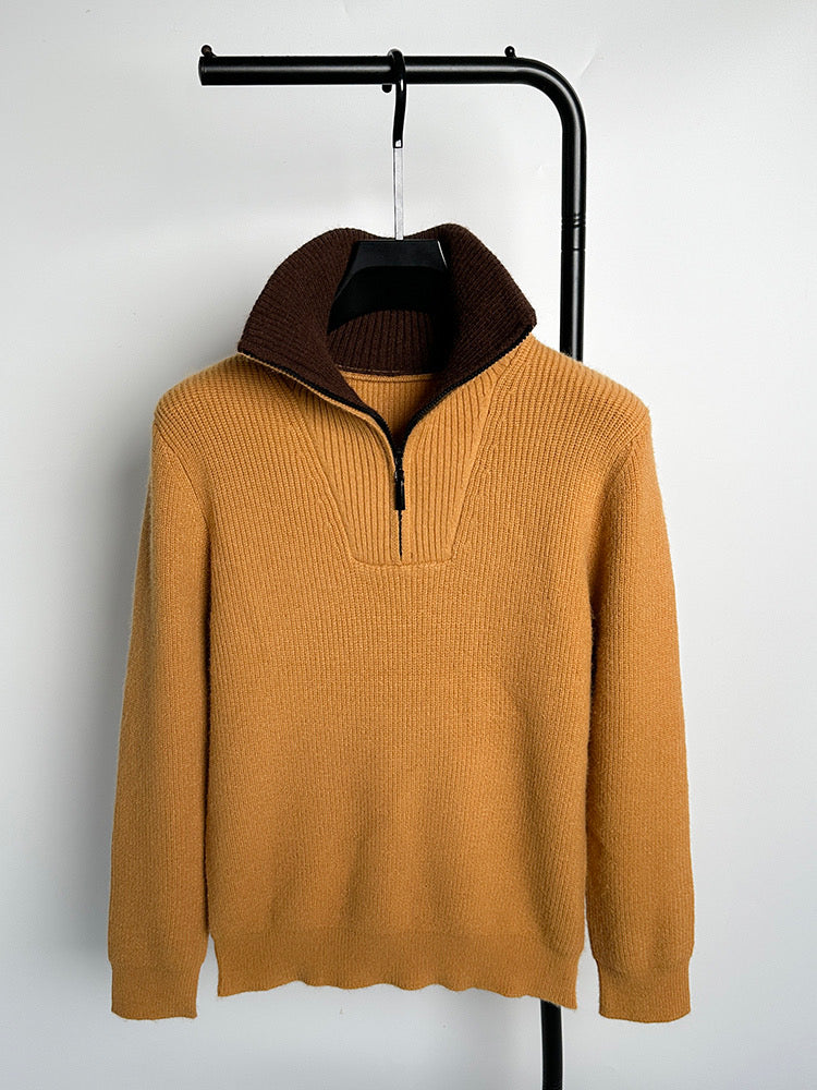 Phillip | Turtleneck Sweater with Ribbed Texture