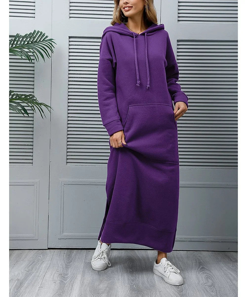 Elena | Hooded Dress