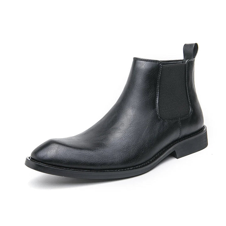 Chace | Leather Boots with Zipper