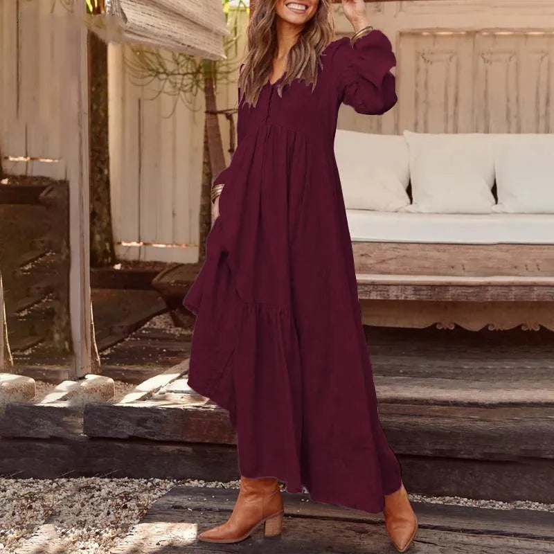 Shannon Classic Long Sleeve Dress