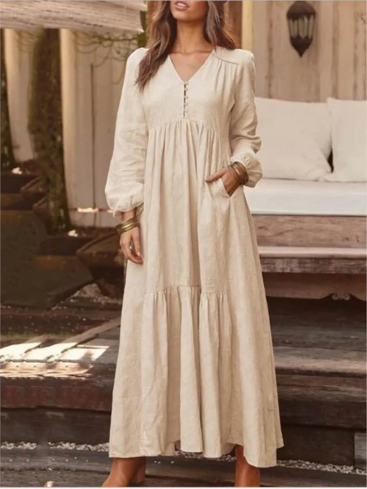 Shannon Classic Long Sleeve Dress