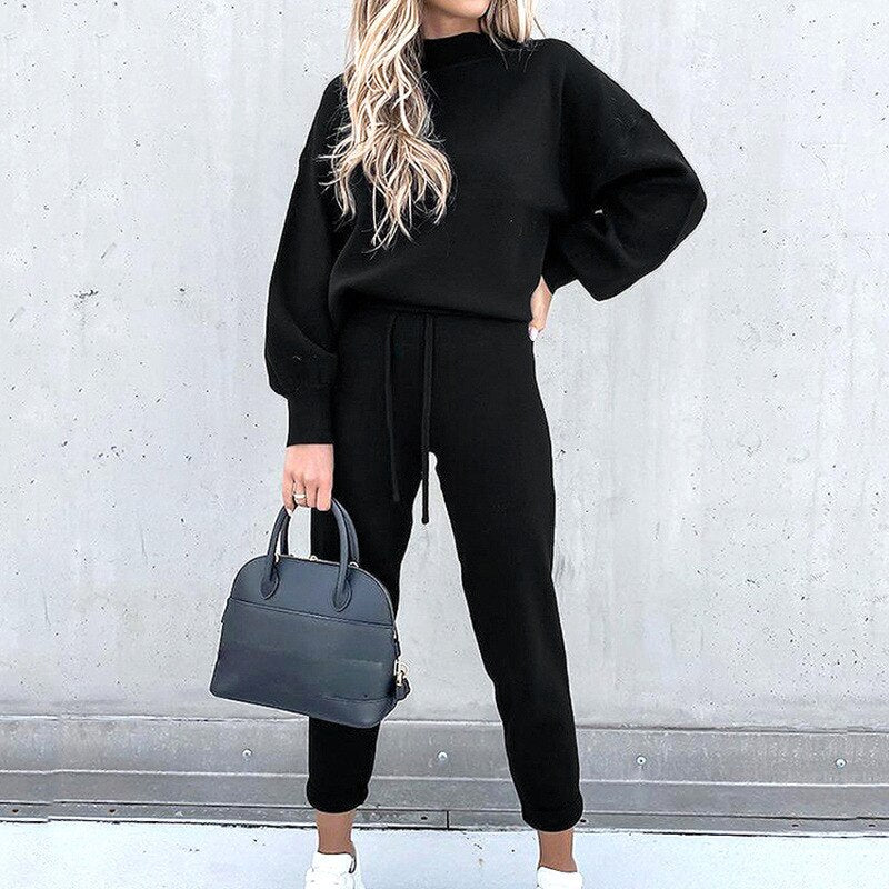 Grace | Cosy Two-Piece Set Tops+ Pants