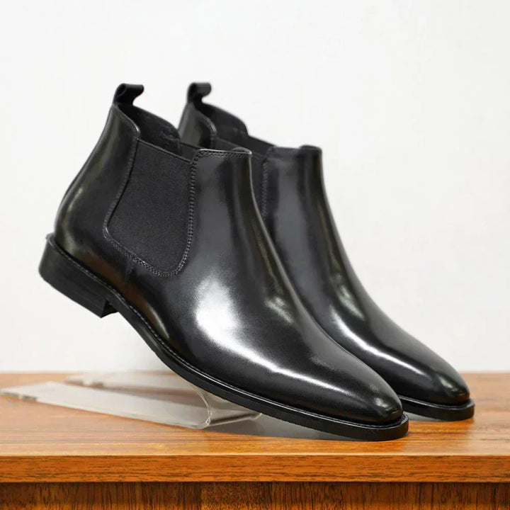 Billy | Leather Ankle Boots