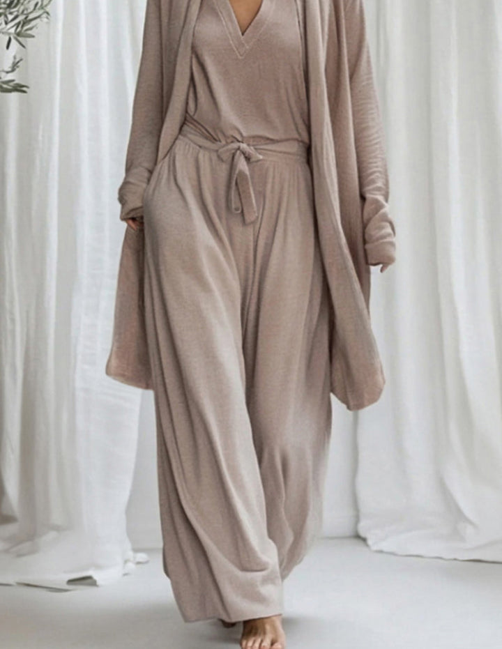 Anna | 3-piece Comfy Lounge Set Jumpsuit