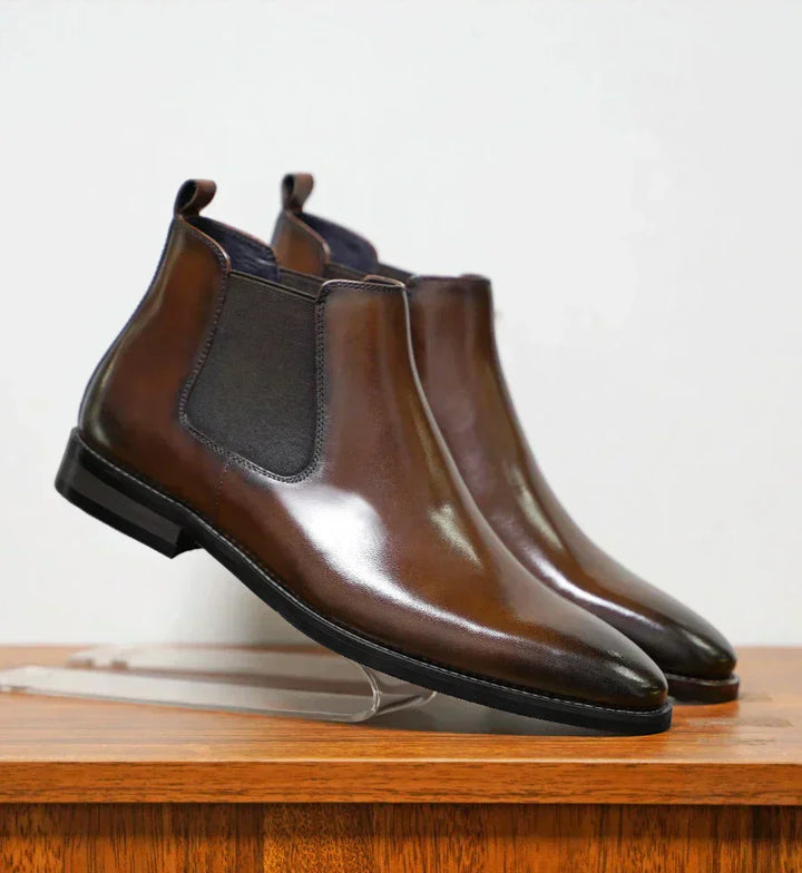 Billy | Leather Ankle Boots