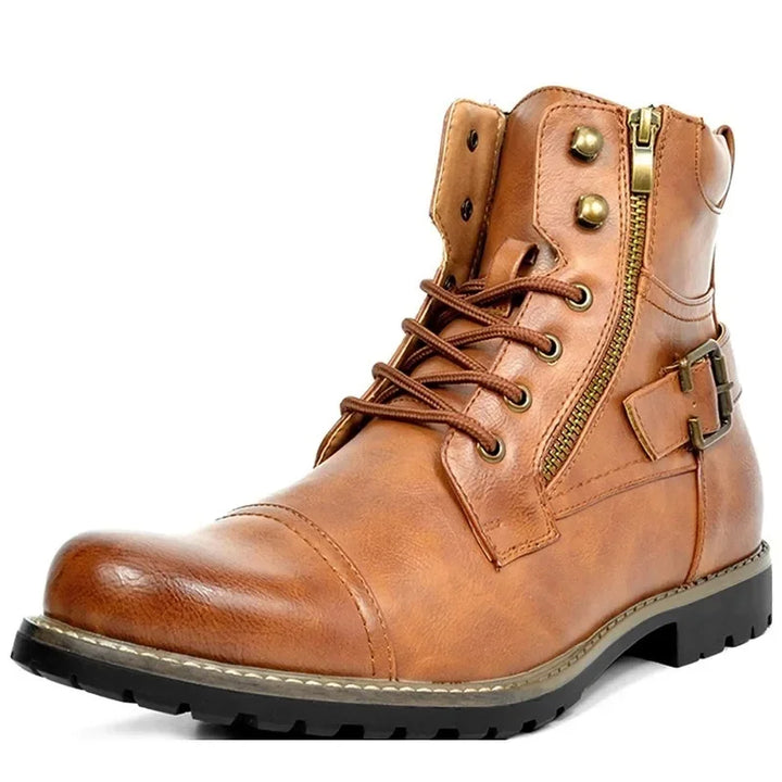 Oliver | Leather Boots with Laces