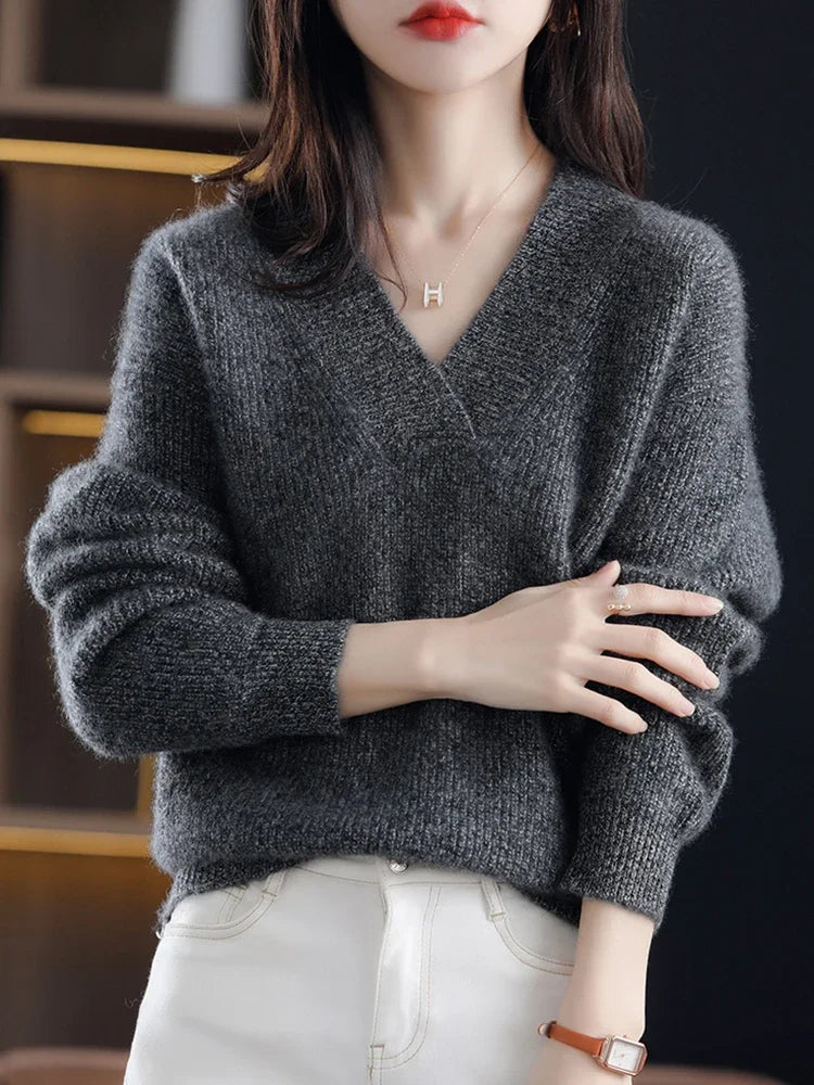 Princess | Knit V-neck Sweater