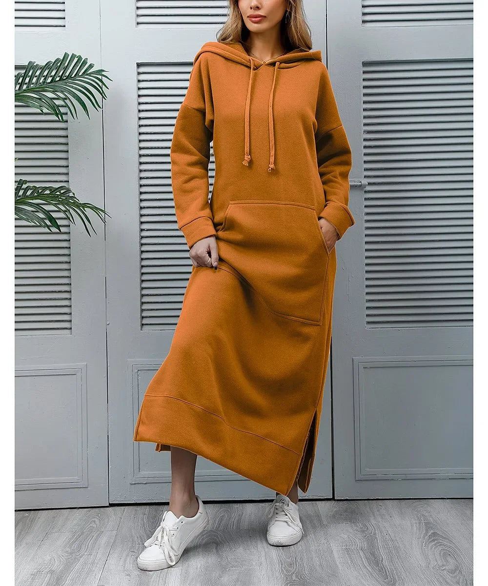 Elena | Hooded Dress